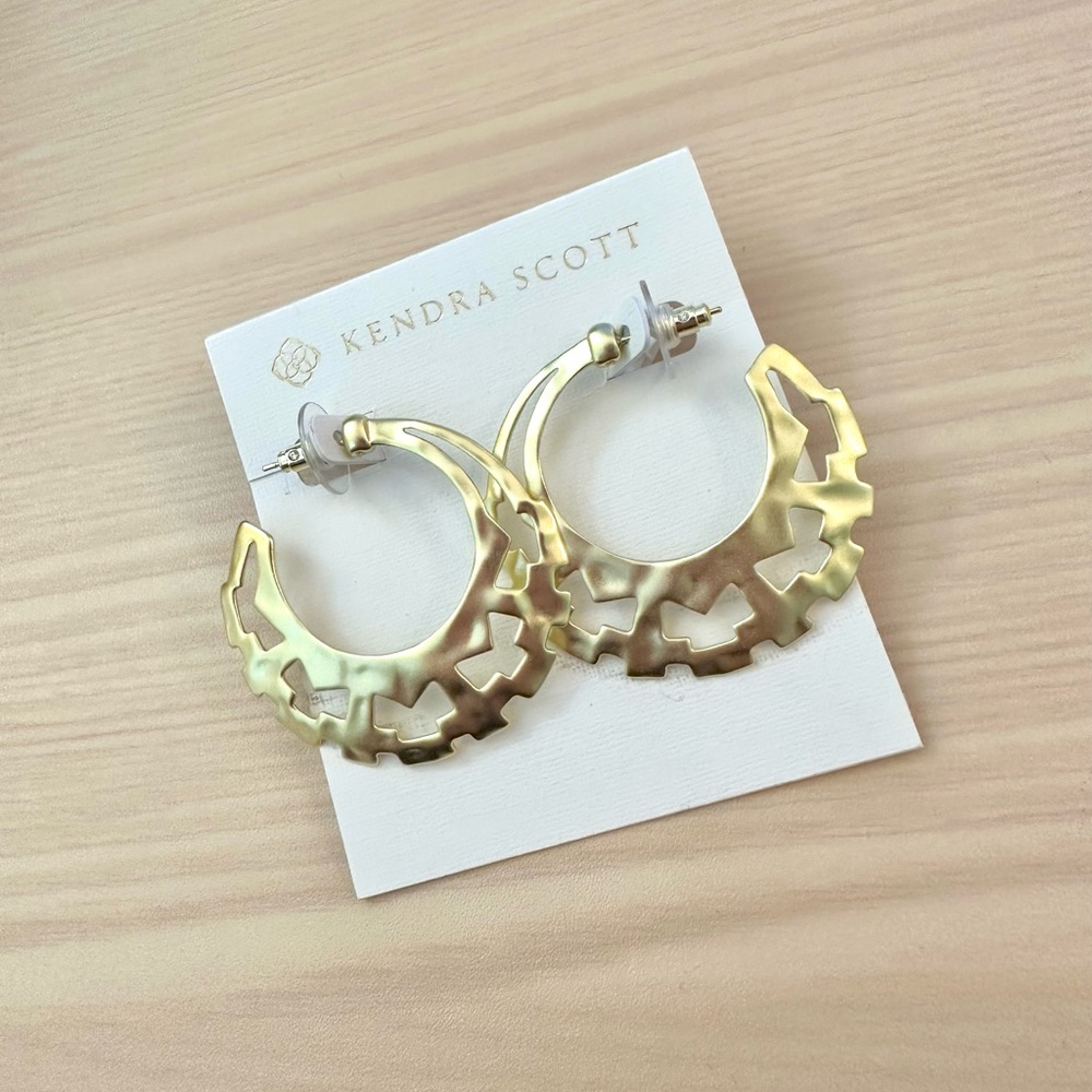 Kendra Scott - Shiva Hoop Earrings - Picture 3 of 4